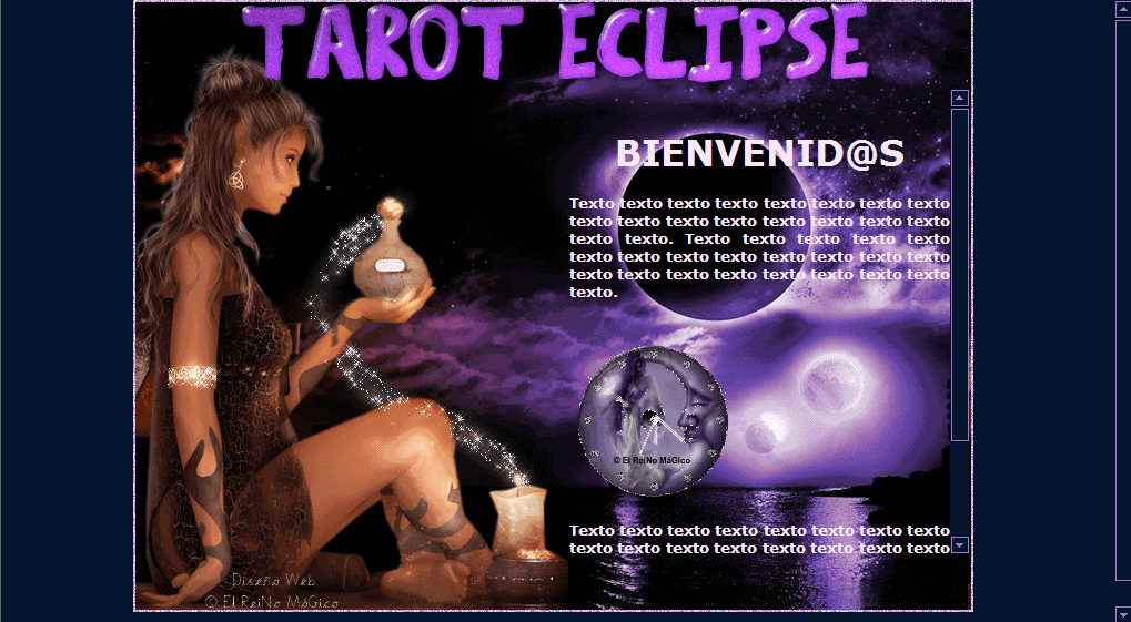 Tarot Eclipse 50€ pedidos@elreinomagico.net